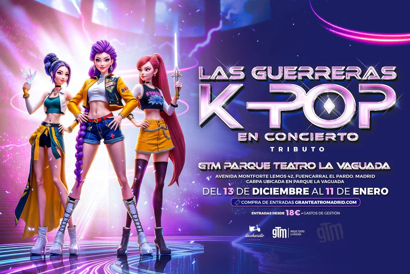 Las Guerreras K-Pop. Concierto tributo